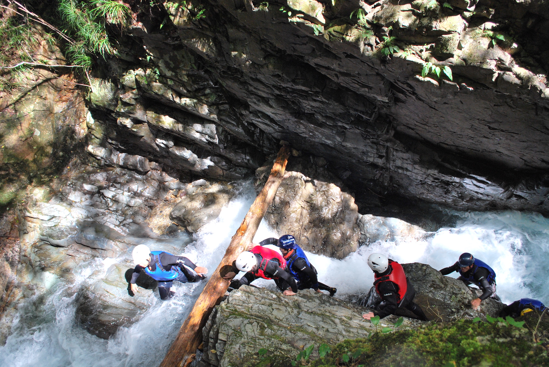 Crystal River Shower Climbing at Nikko National Park